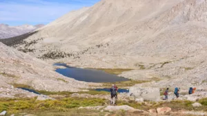 Trans-Sierra Trail to Mt. Whitney - Day 6 - Hike to basecamp at Crabtree Meadows