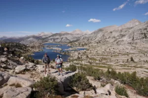John Muir Trail Northbound: Florence Lake to Yosemite Valley - Day 3 - Visit Sallie Keyes Lakes and climb Selden Pass