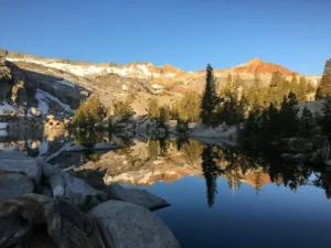 Yosemite High Passes Loop - Day 5 - Stop by Ottoway Lakes, hike over Red Peak Pass