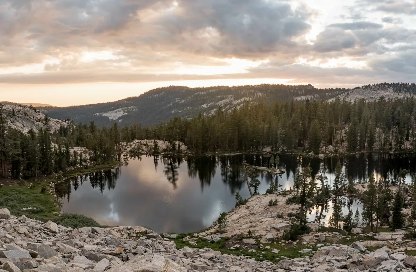 Backpacking and fly fishing Ten Lakes Trail in Yosemite 